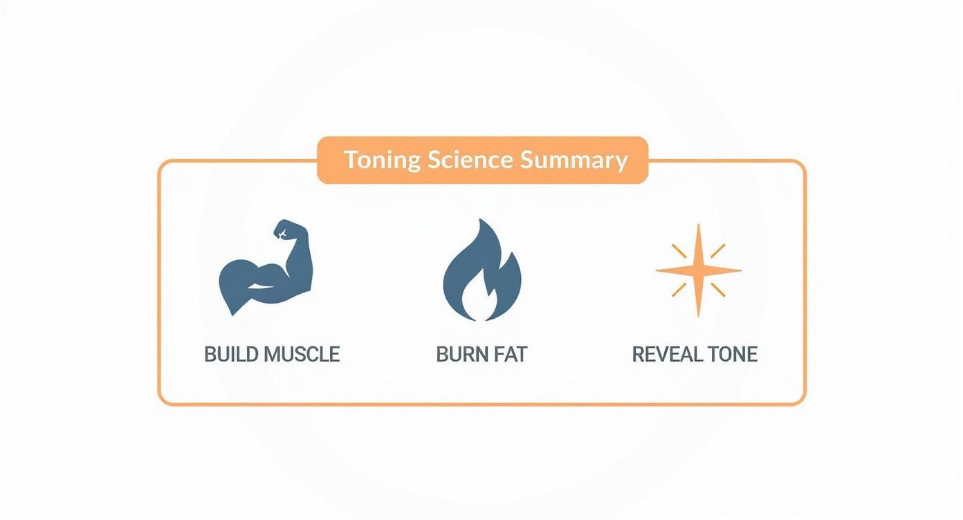 Infographic about how to tone legs at home
