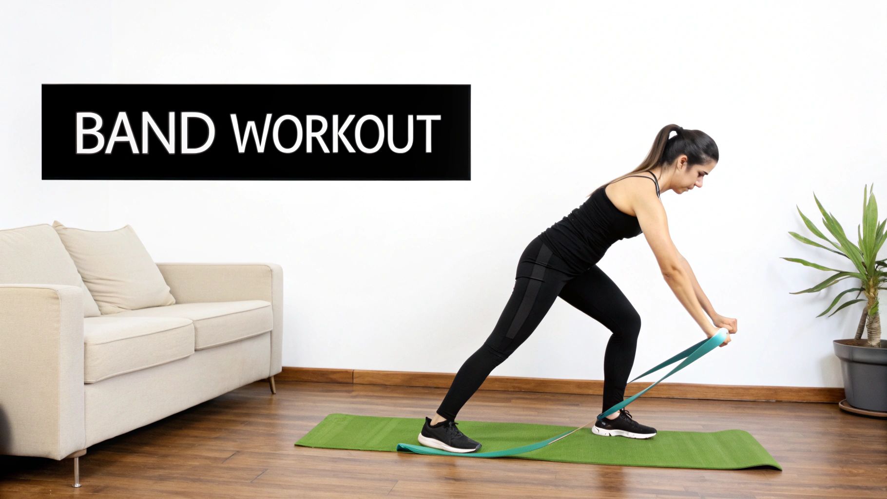 Resistance Band Lower-Body Training