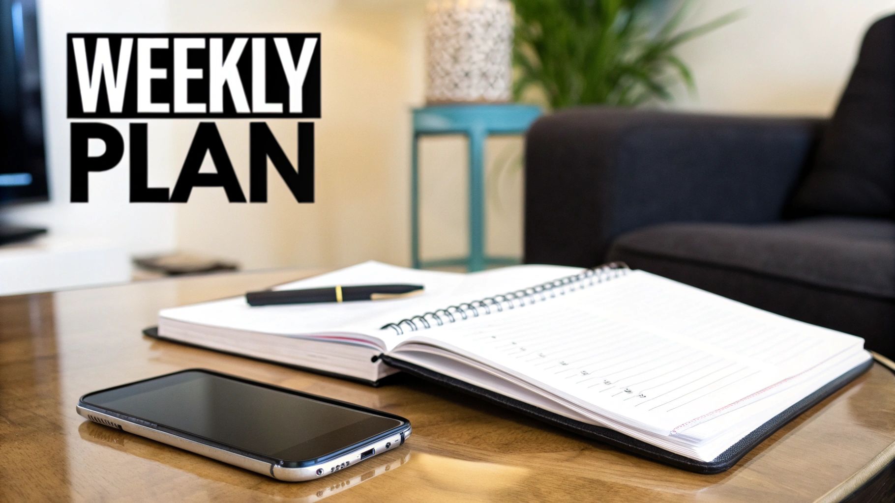 Woman doing leg stretches at home on a yoga mat