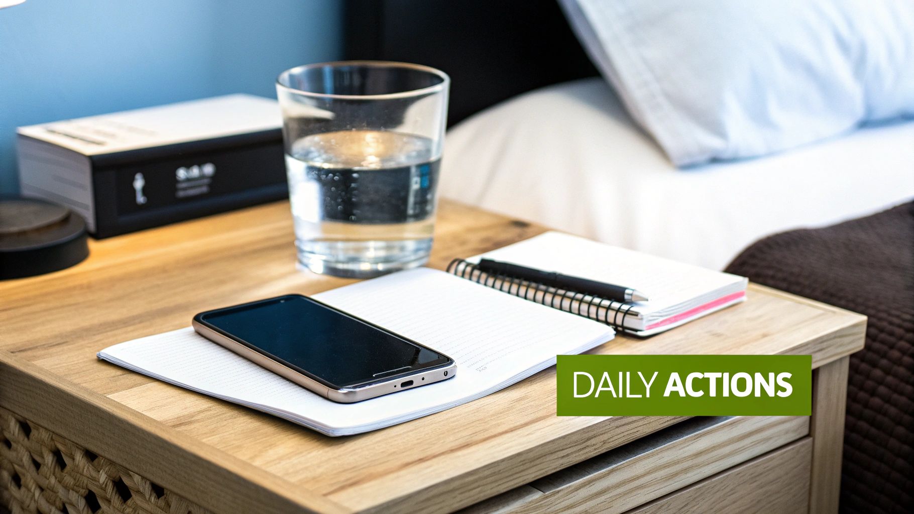 A woman confidently selecting an outfit from her closet.