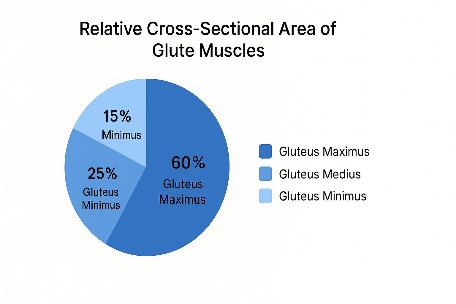 Infographic about how to build glutes