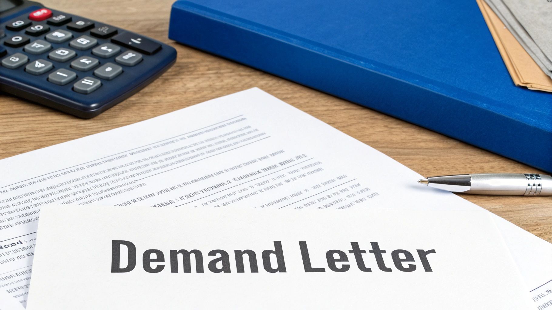A person signing a formal settlement document with a pen.
