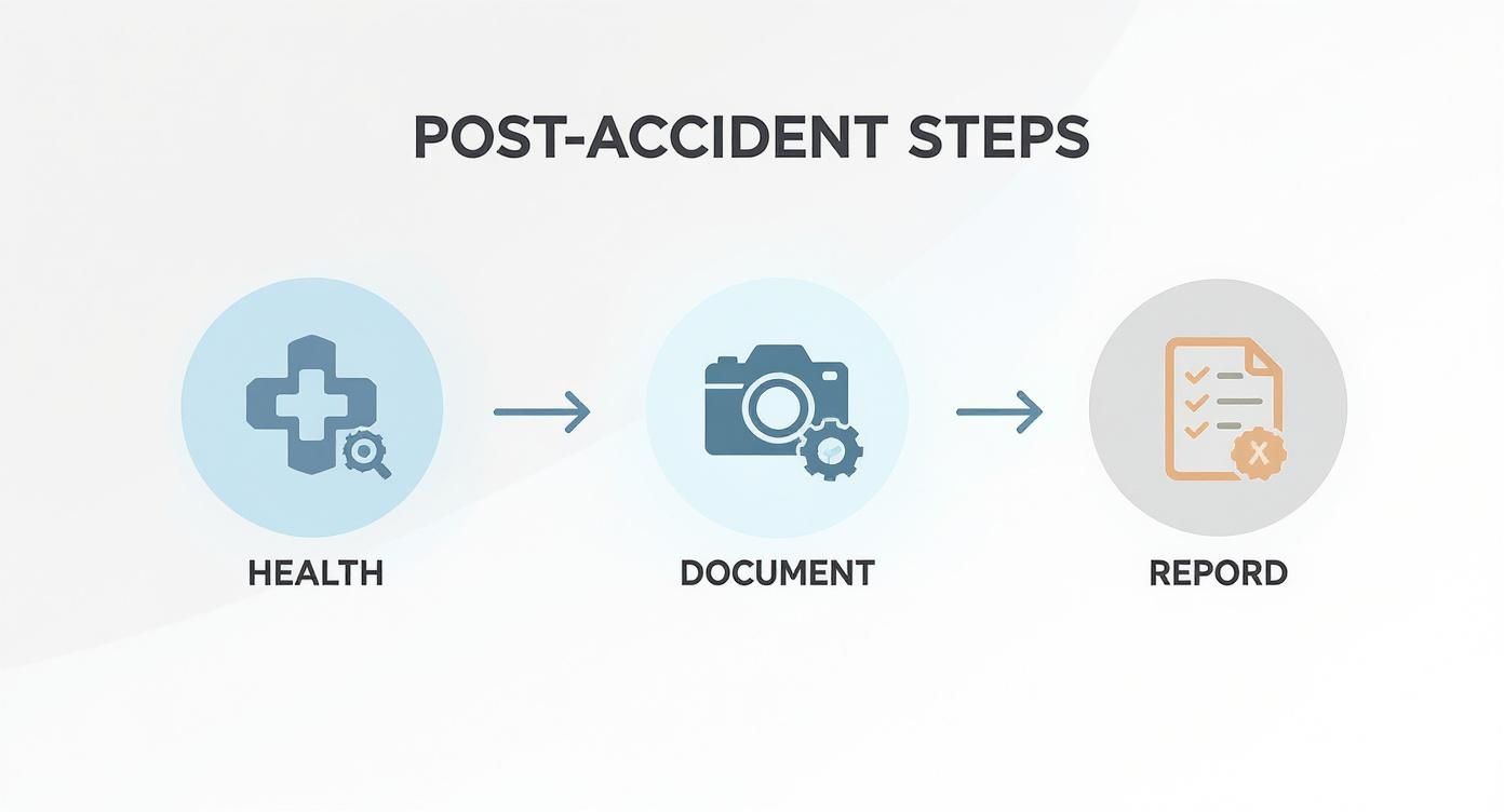 Infographic about how to choose a car accident lawyer