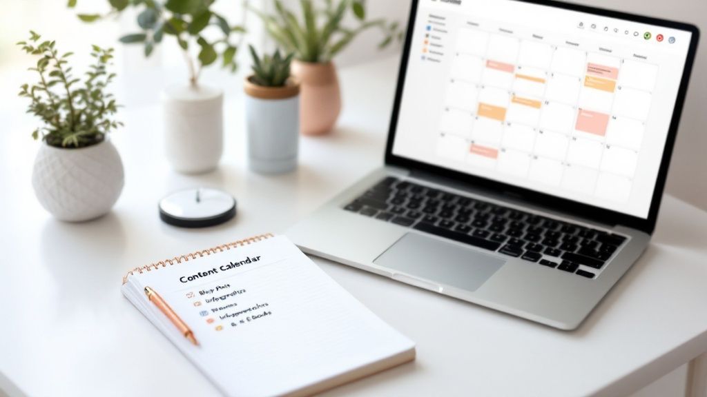 Een persoon die een mindmap maakt om klantinzichten te structureren