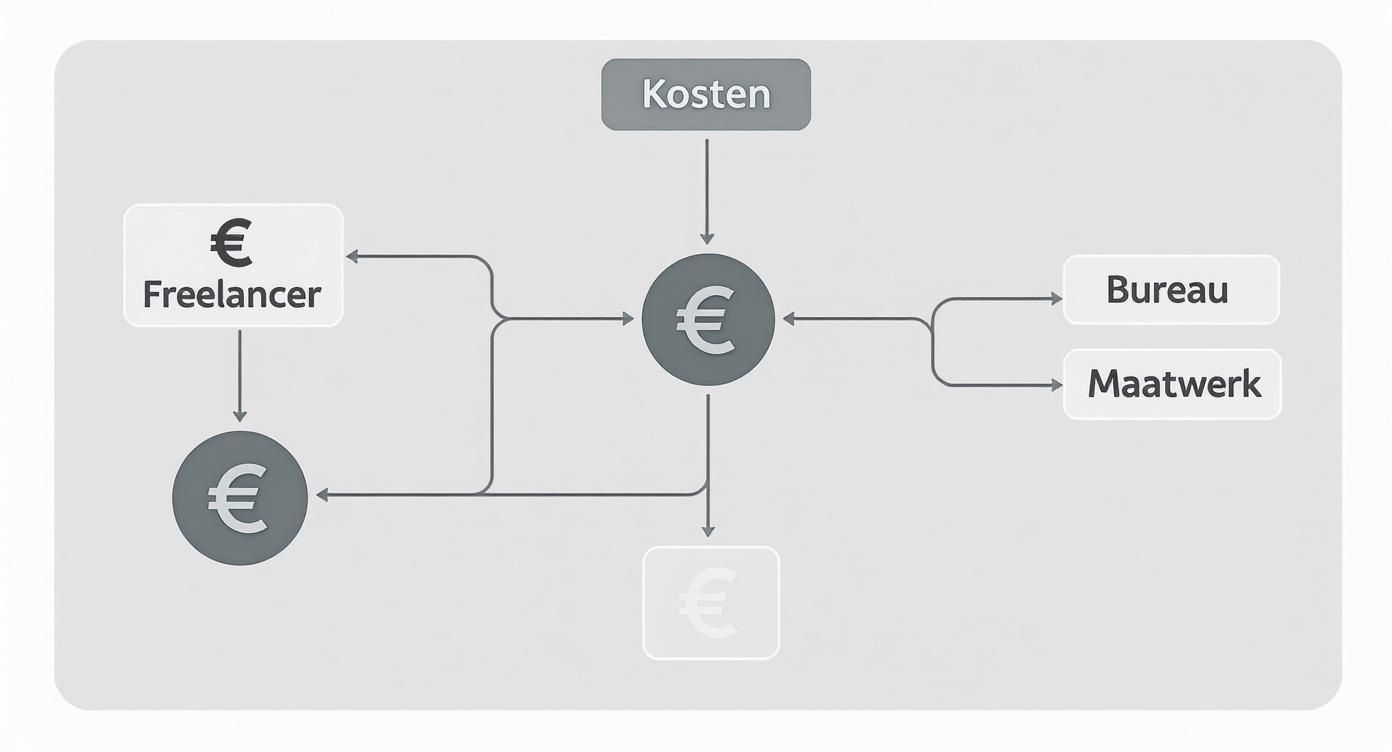 Infographic about professionele website laten maken kosten