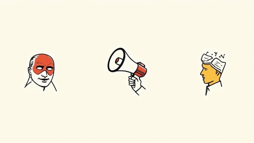 Iemand die nadenkt over een strategische fout