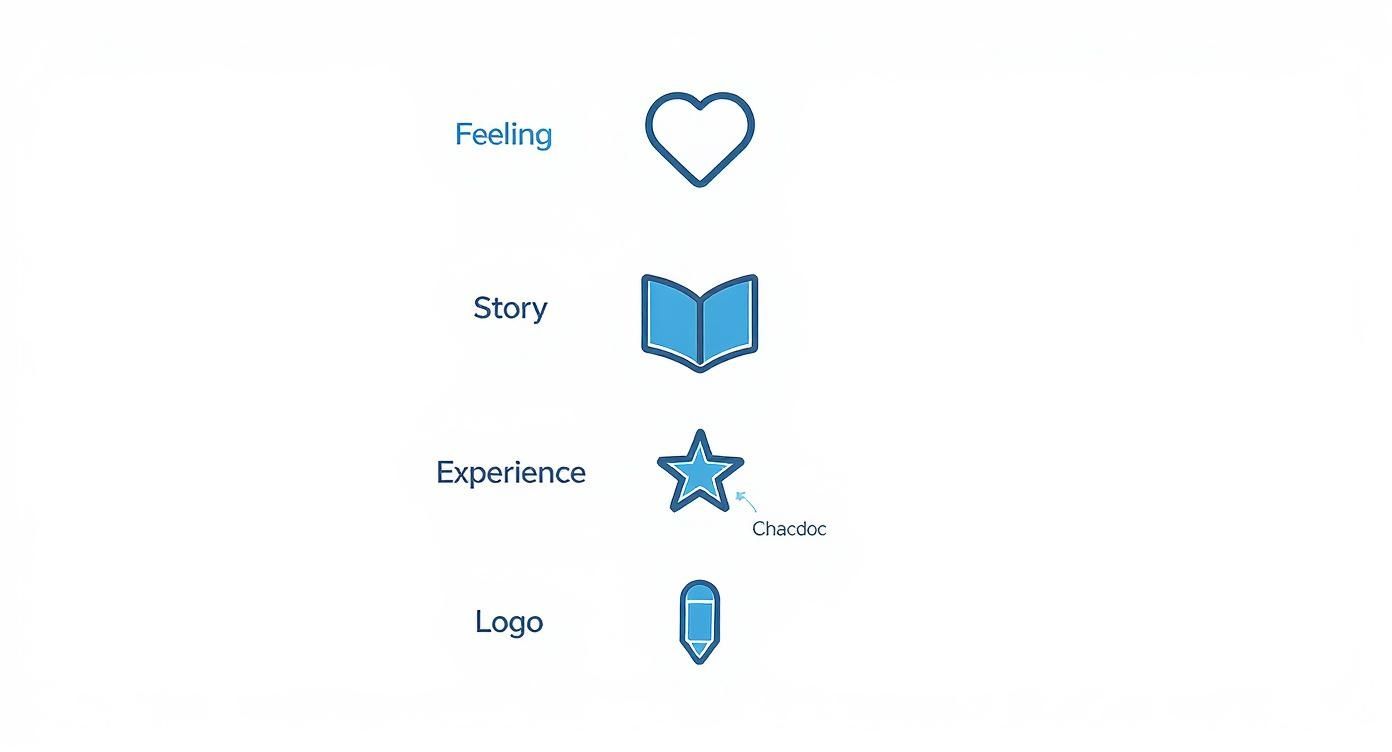 Infographic about branding in marketing