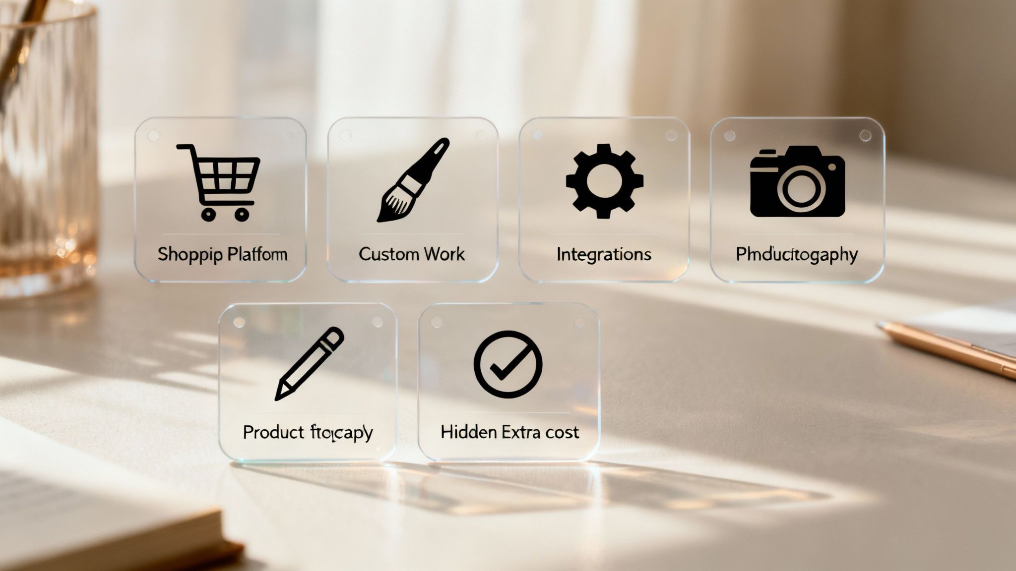 Een persoon die zorgvuldig verschillende onderdelen voor een project selecteert, wat maatwerk symboliseert