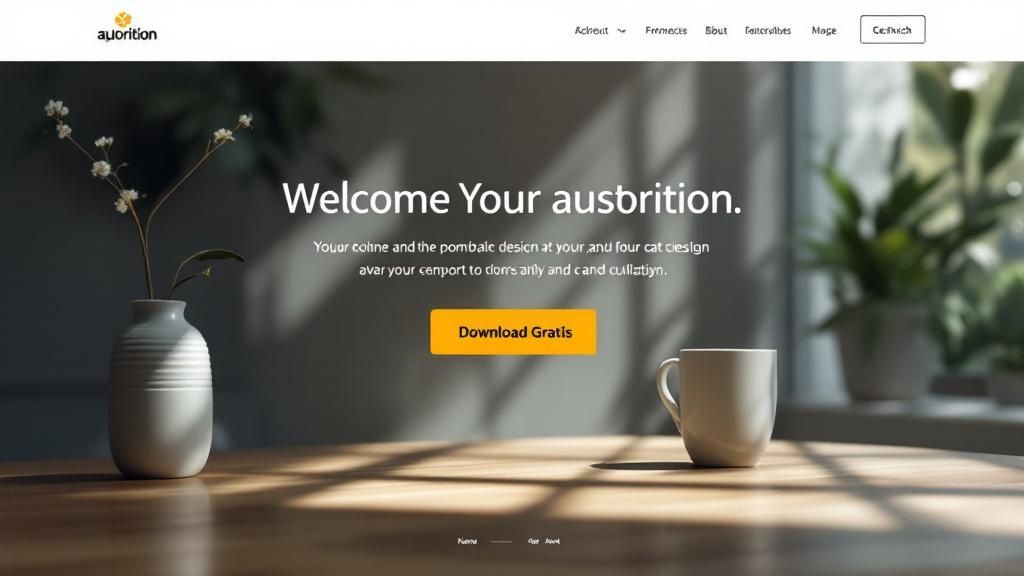Een call-to-action knop met de tekst 'Vraag offerte aan' wordt uitgelicht op een website.