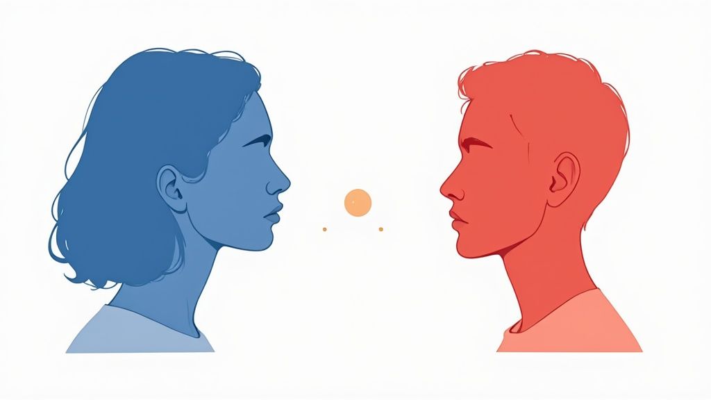 Kleuren die op een subtiele, bijna onzichtbare manier emoties overbrengen.