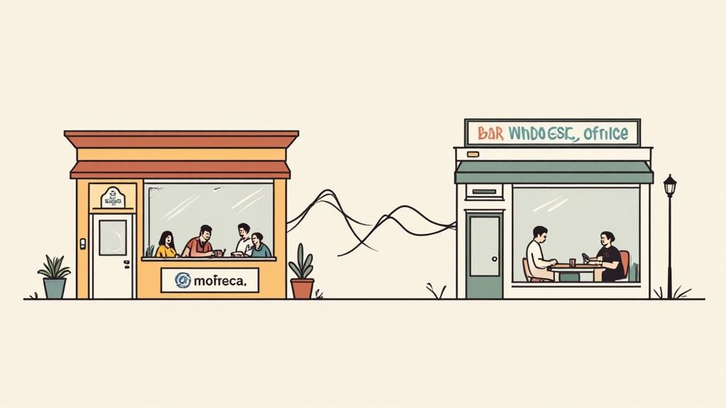 Een professioneel vormgegeven menukaart en huisstijl voor een restaurant in Eindhoven