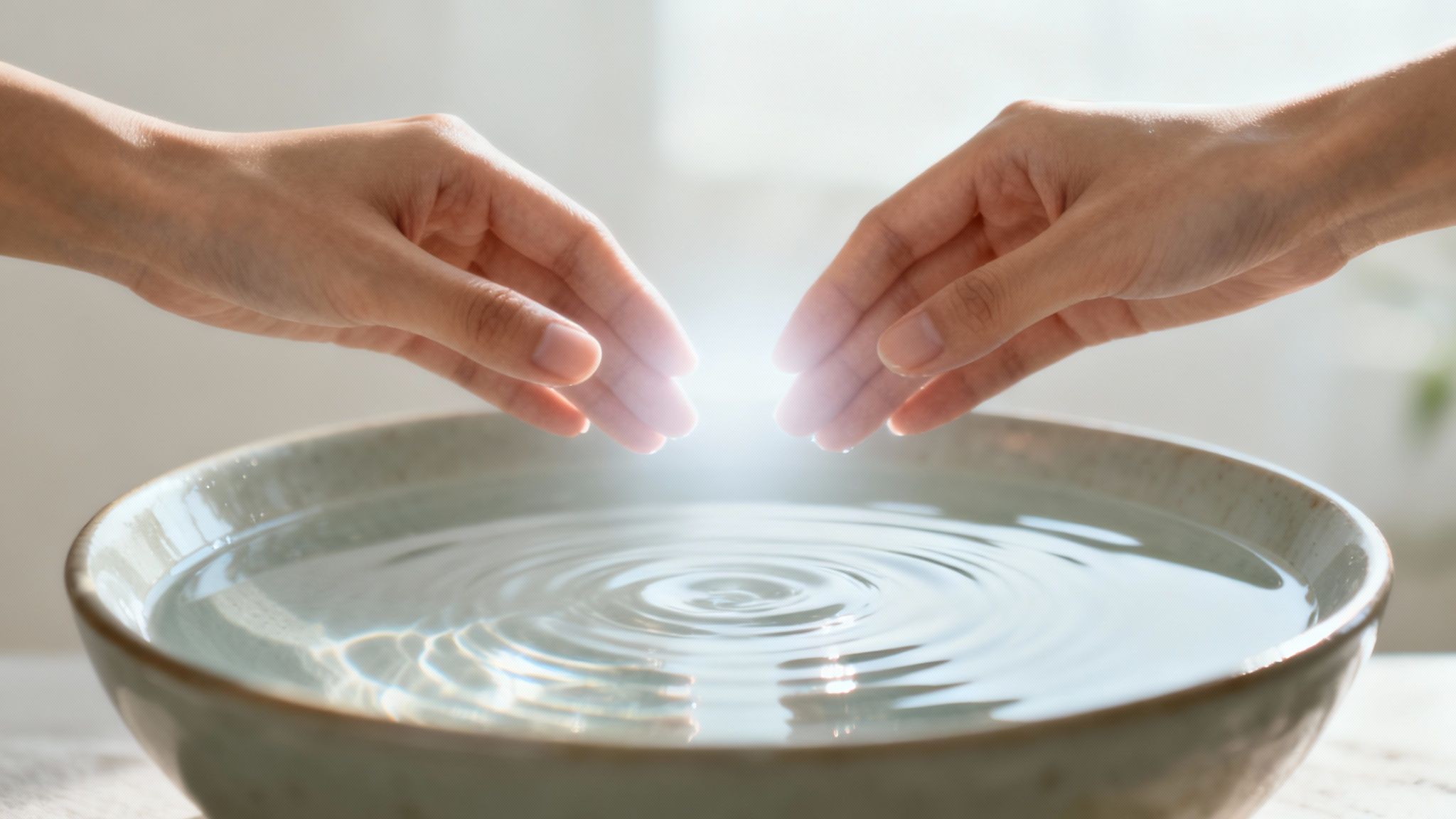 Helder water als metafoor voor mentale balans