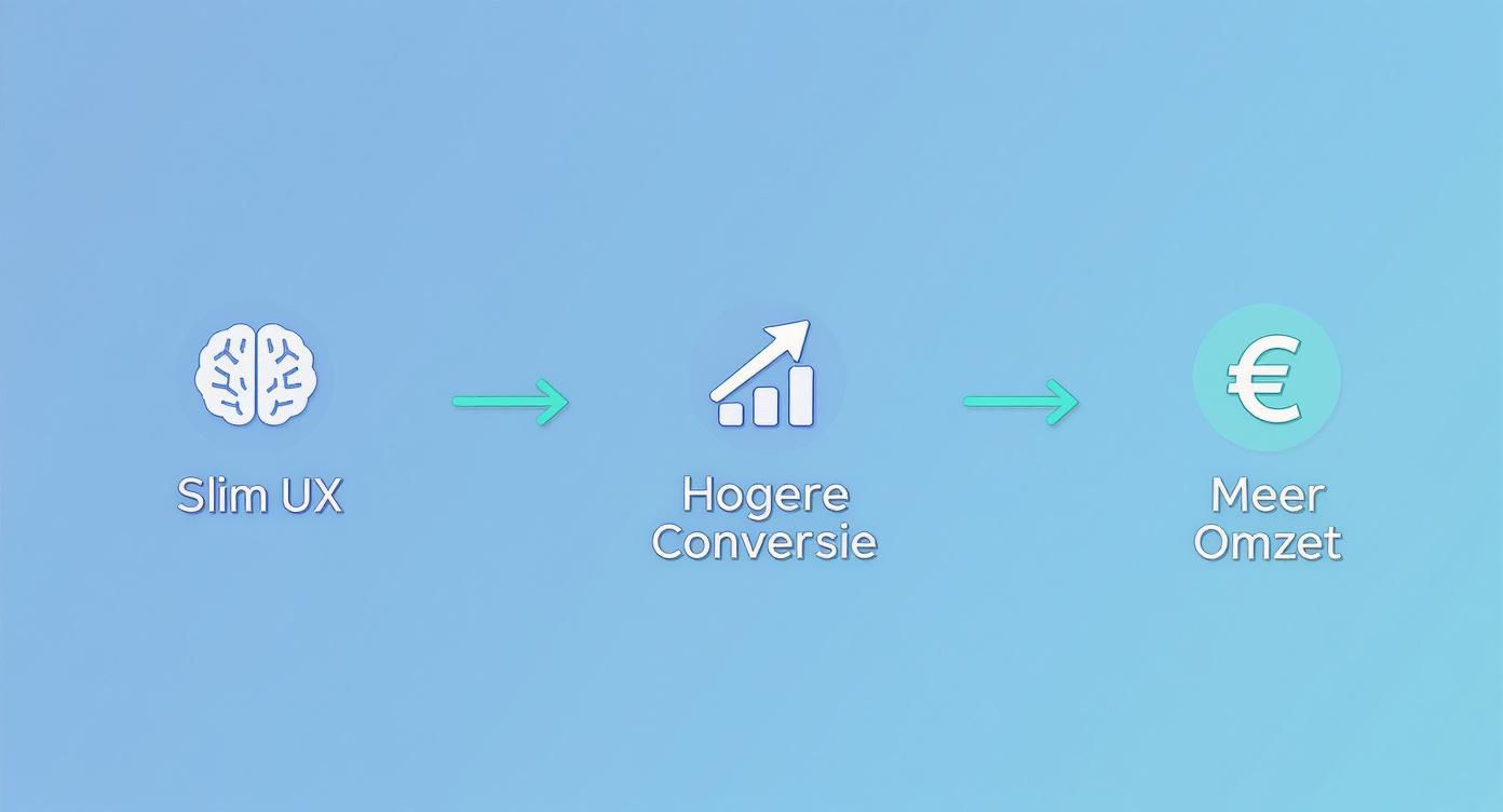 Infographic about wat is ux design