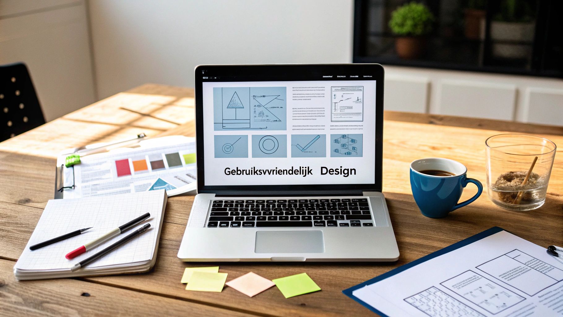 Een afbeelding die de essentie van User Experience (UX) Design Optimization illustreert.