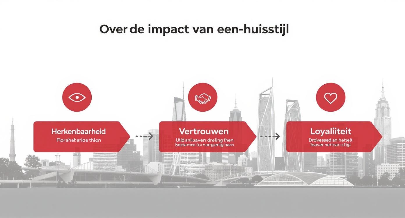 Infographic about huisstijl ontwikkeling Eindhoven