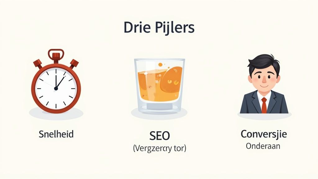 Twee webdesigners kijken geconcentreerd naar een scherm met code en grafieken.