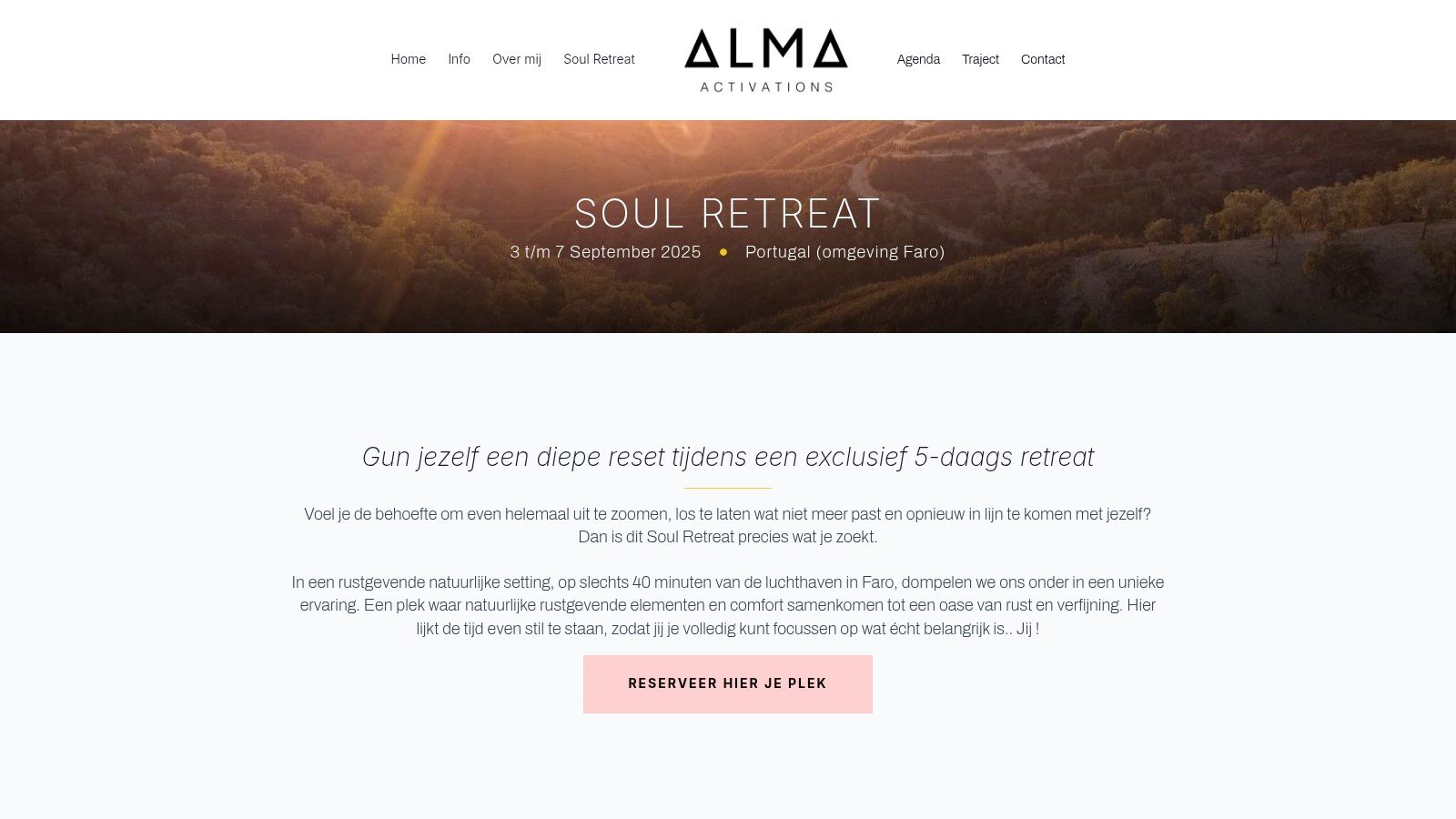 Soul Retreat van Alma Activations: Een Transformerende Reis Naar Jezelf