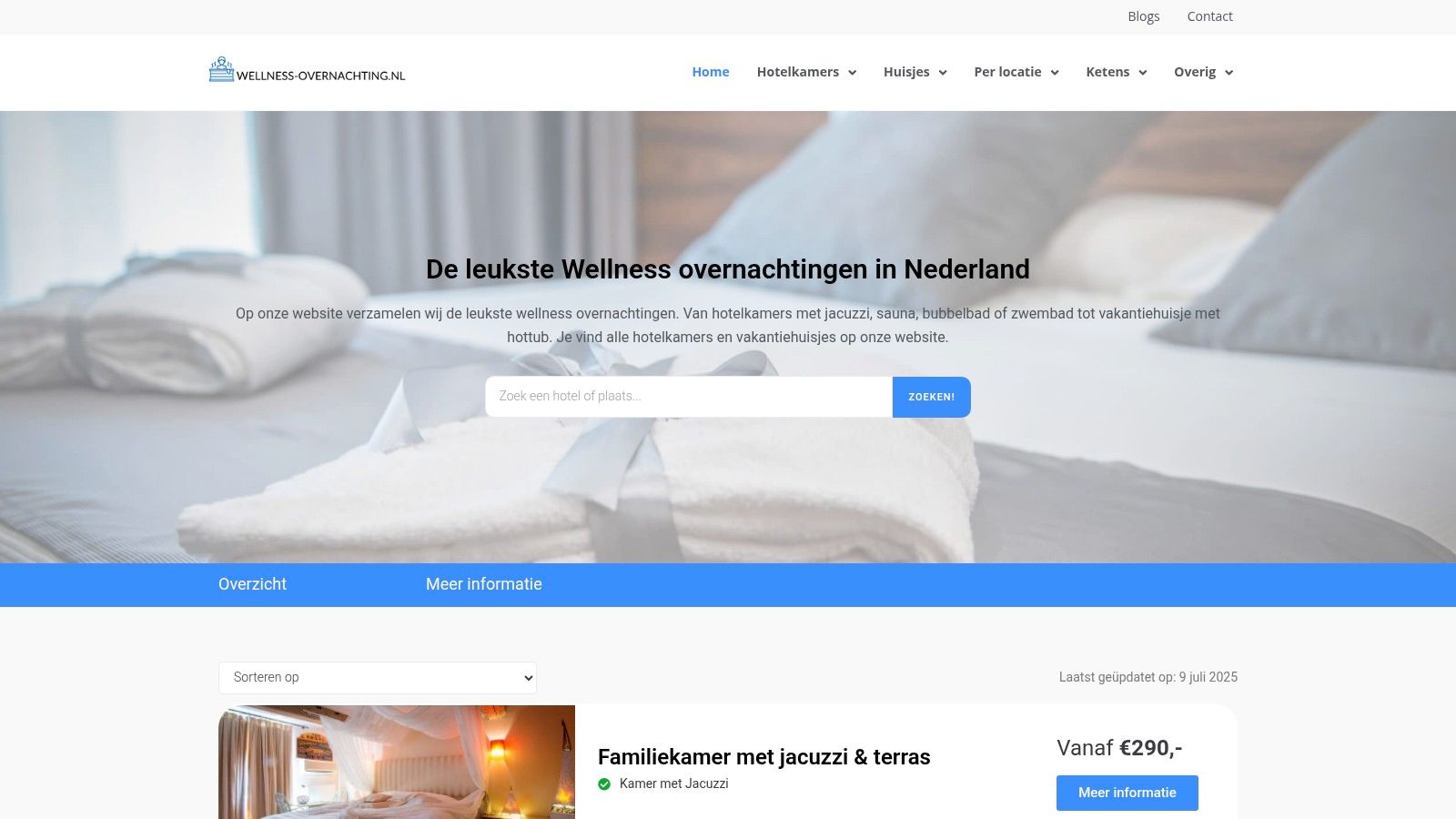 Wellness-overnachting.nl