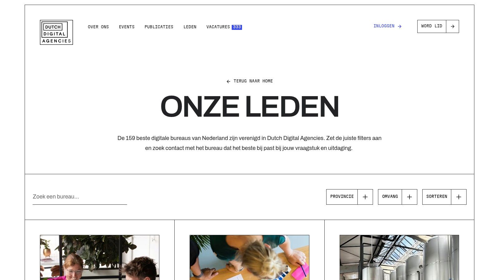 Dutch Digital Agencies (DDA)