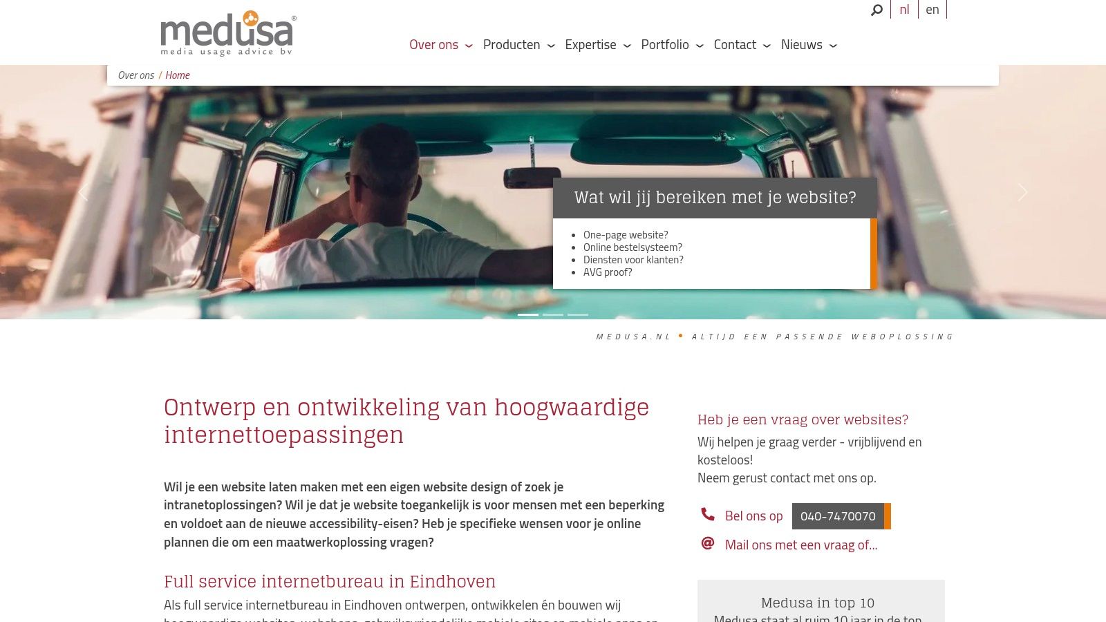 Medusa webdevelopment