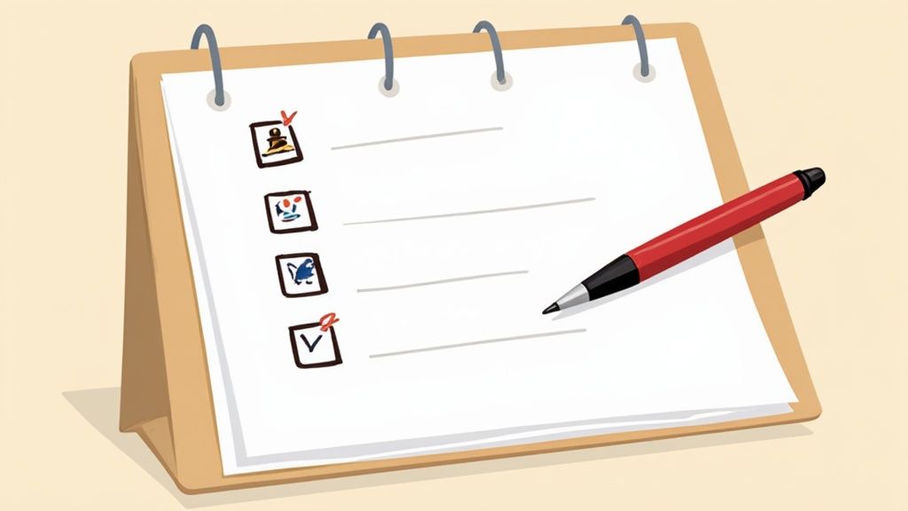 Studente che pianifica la sua tesi di laurea su una lavagna, collegando il corso di studi alle ambizioni professionali.