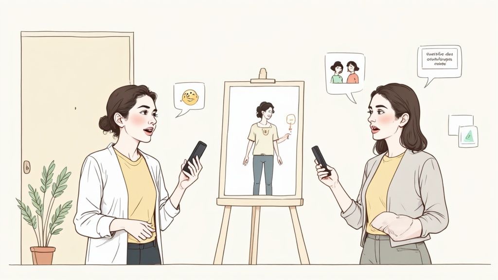 Esercizio public speaking