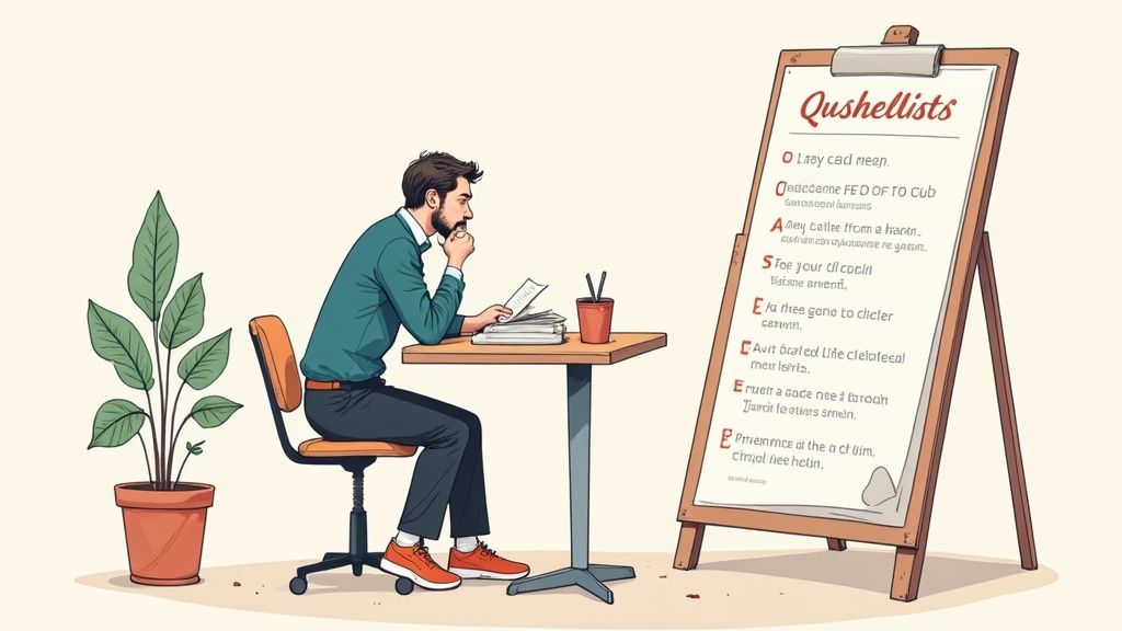 Una scrivania ordinata con libri aperti e appunti, simbolo di una ricerca accademica ben organizzata.