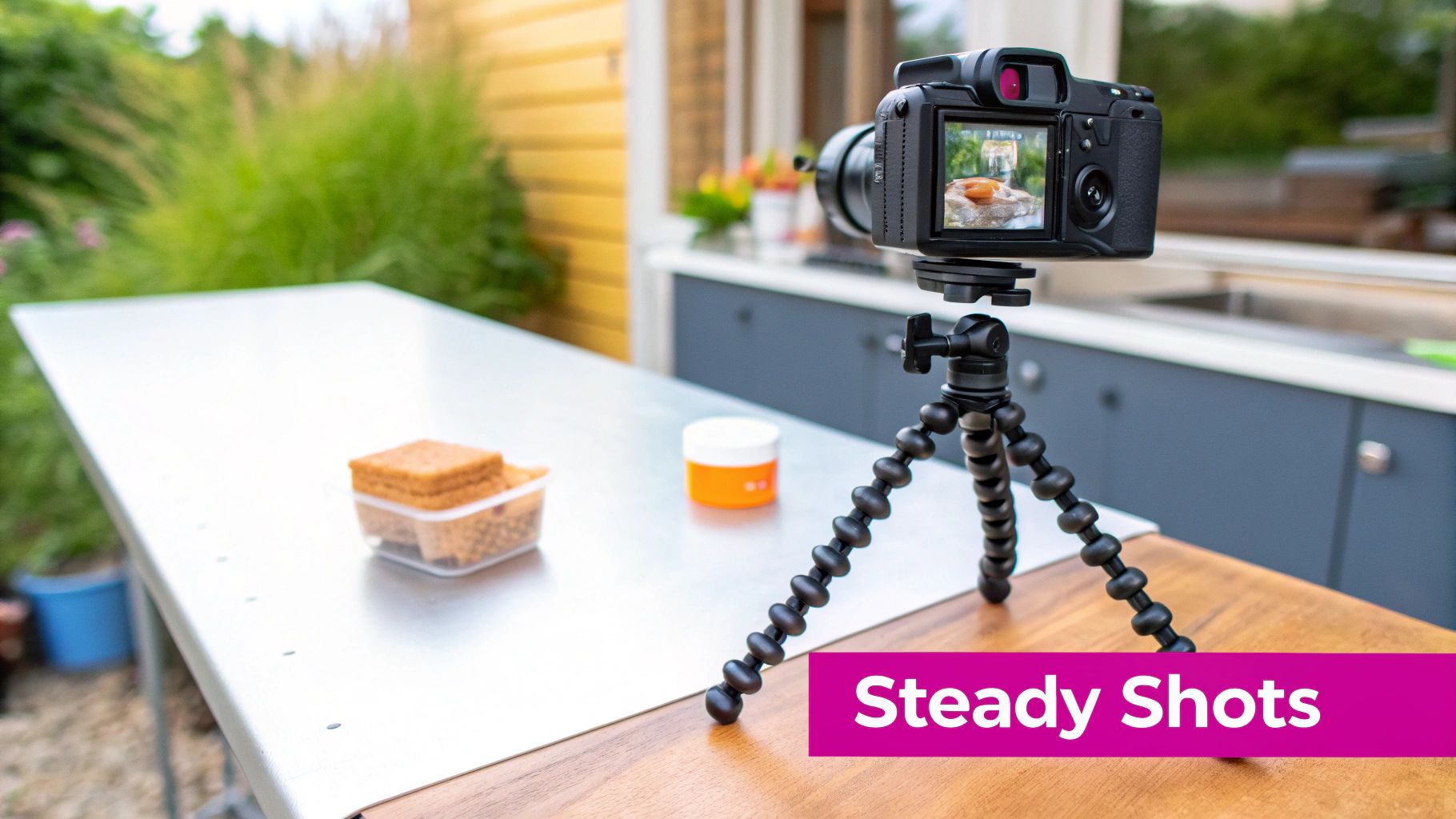 Use a Tripod for Sharp, Consistent Images
