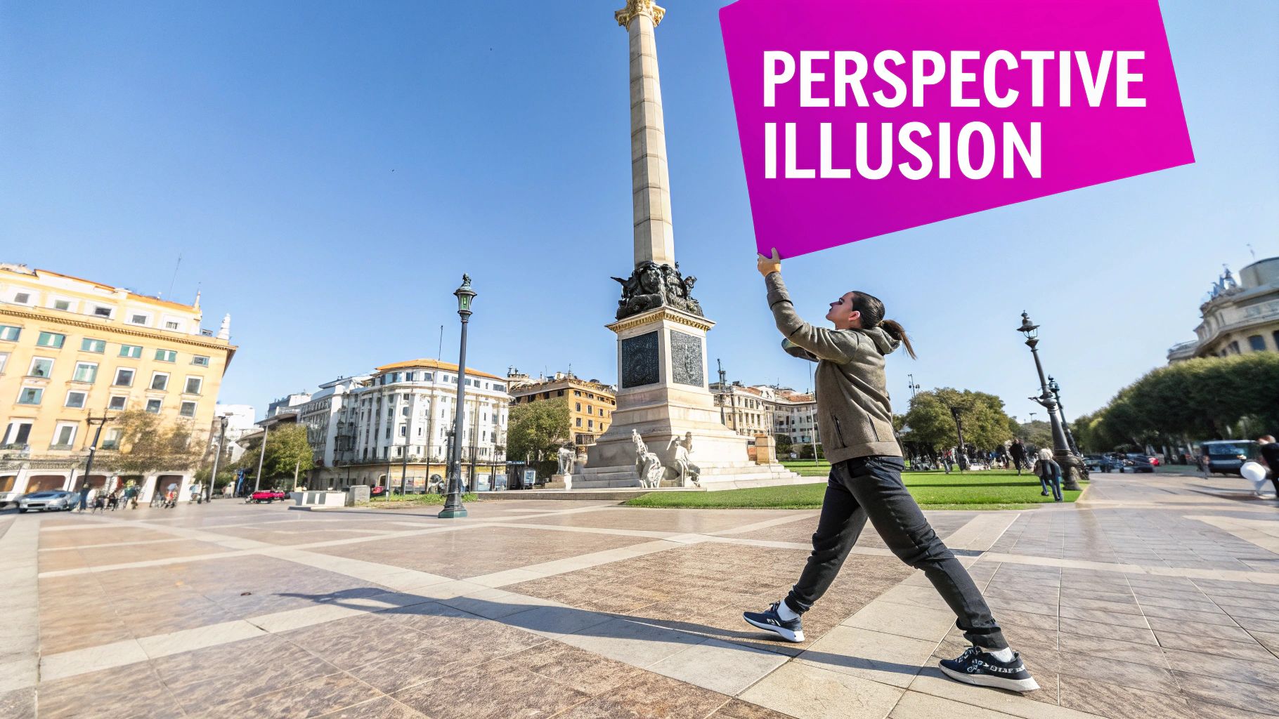 Forced Perspective Photography