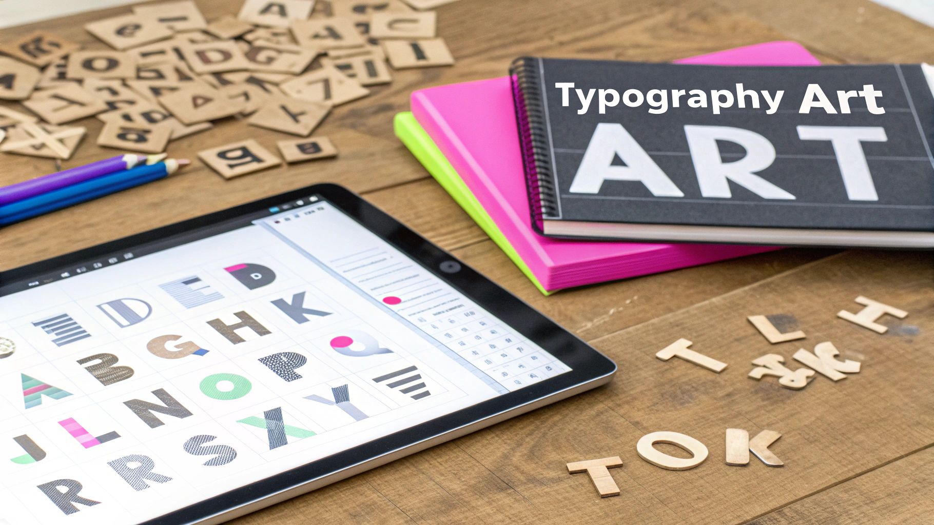Typography Art Birthday Posters