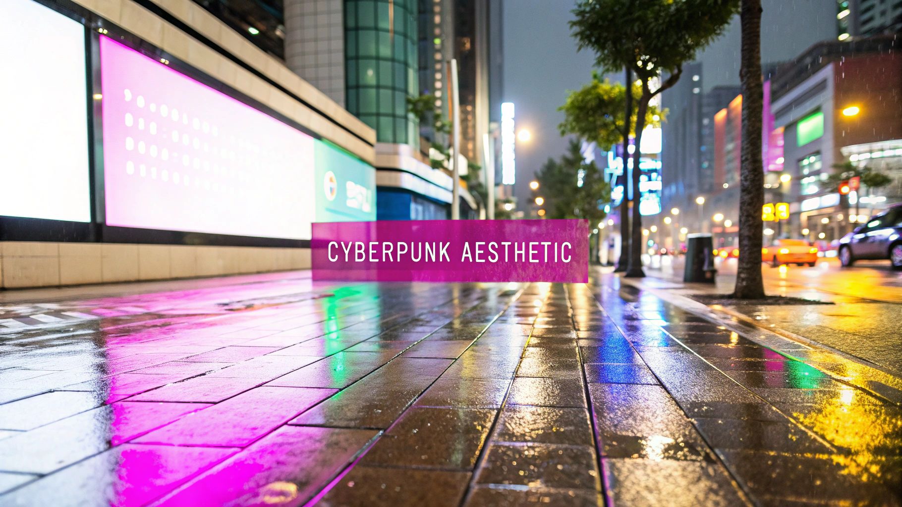 Cyberpunk Aesthetic