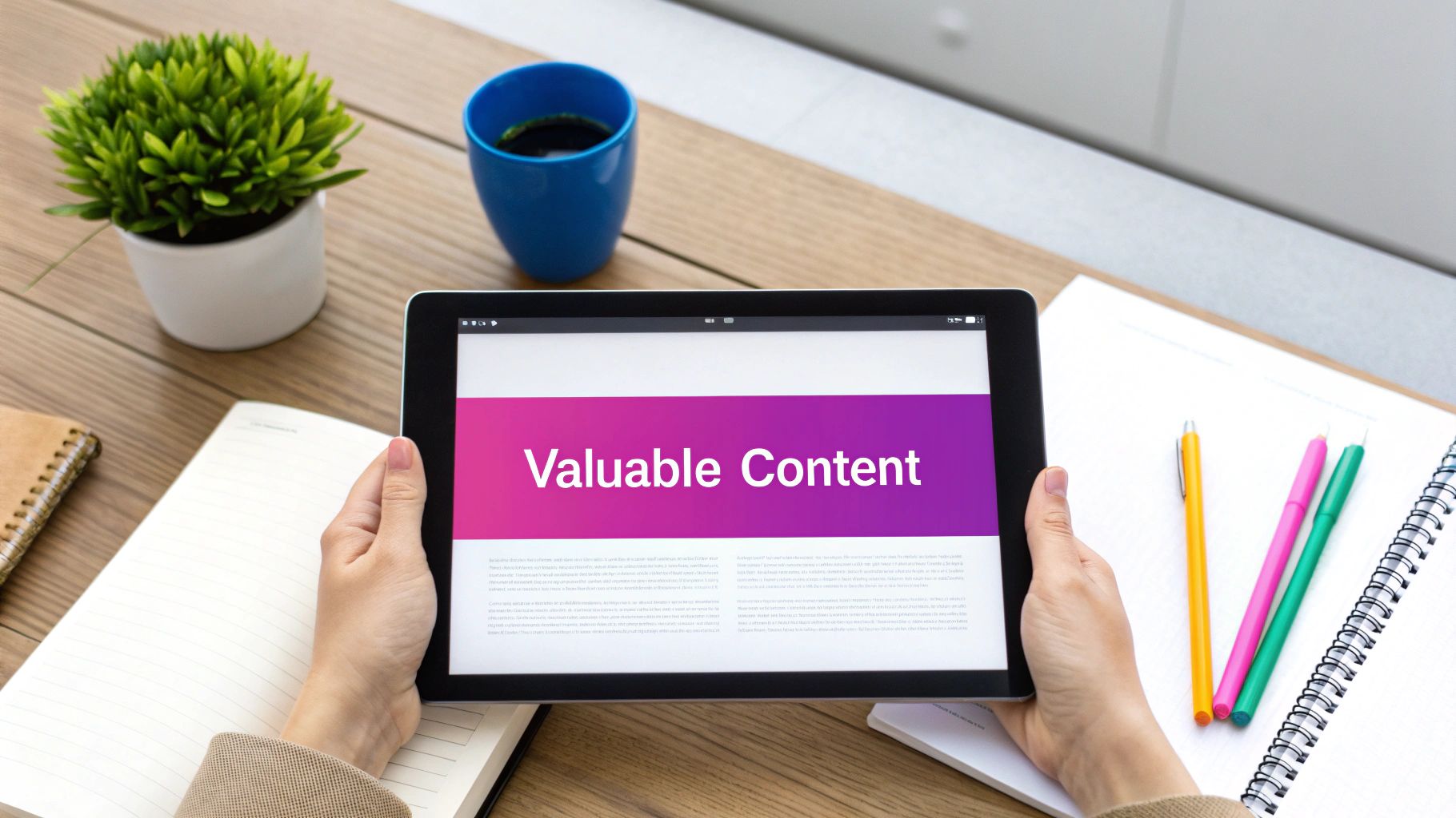 Create Valuable, Educational Content