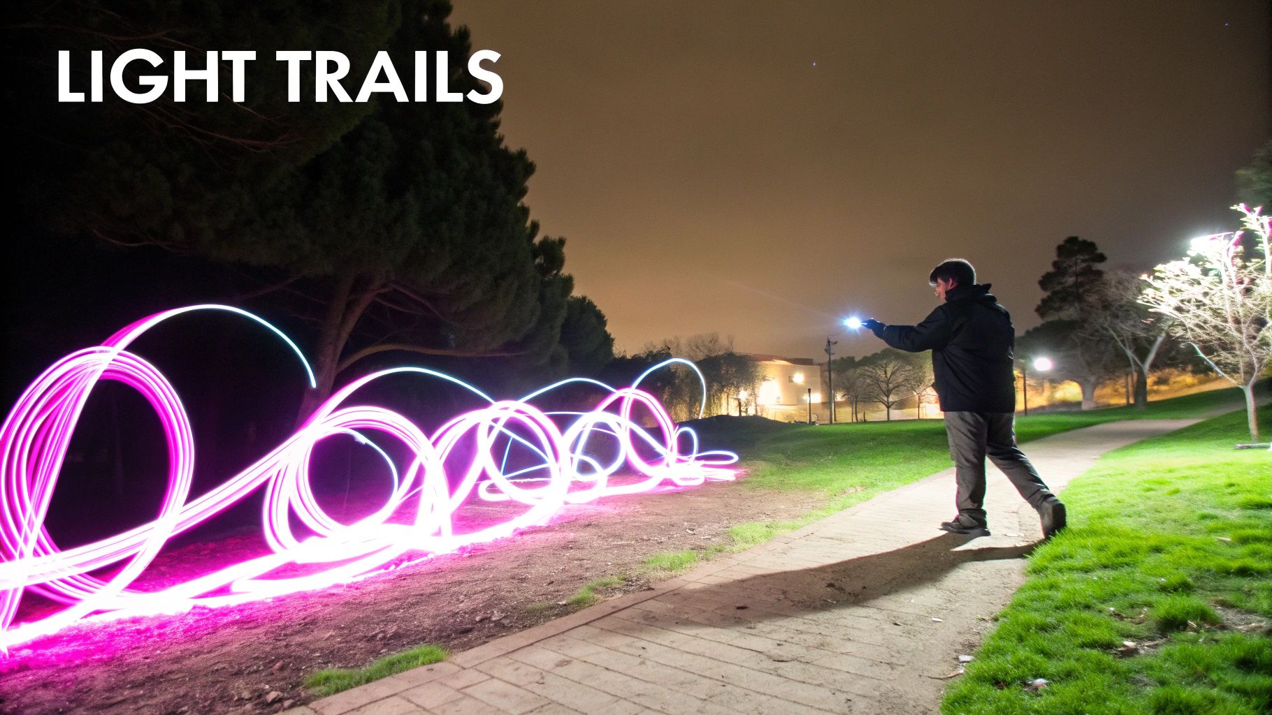 Long Exposure Light Painting