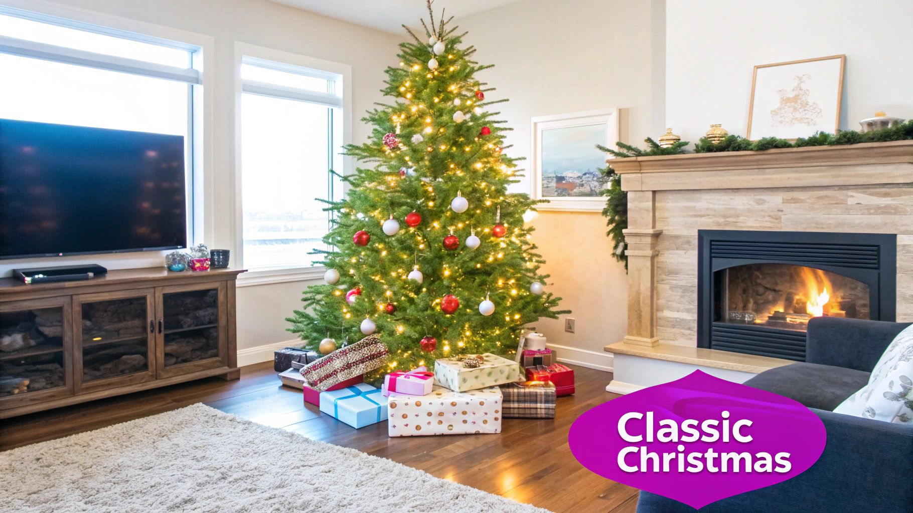 Classic Christmas: Red, Green, and Gold