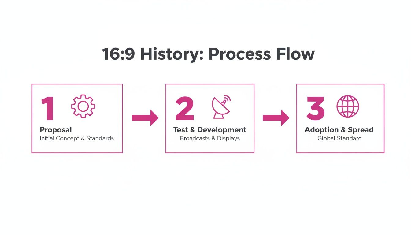 Infographic about 16 9 ratio in pixels