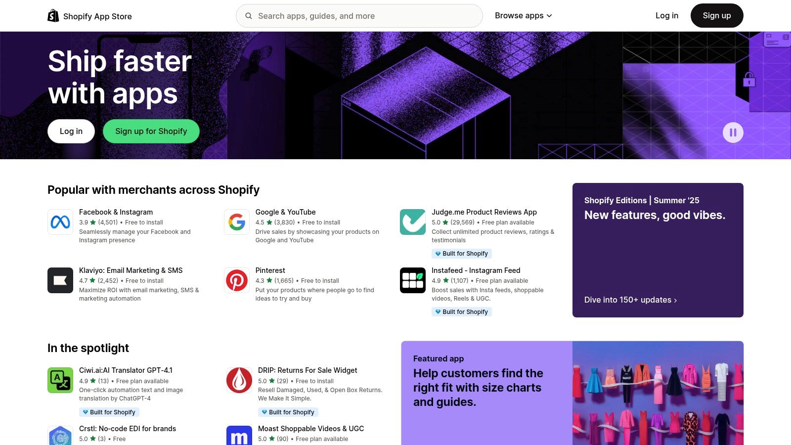 Shopify App Store