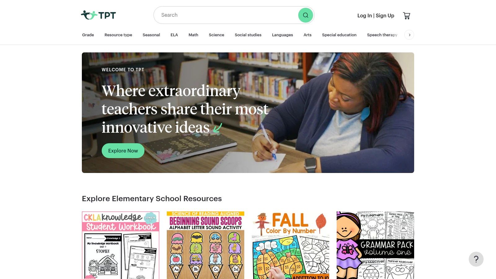 Teachers Pay Teachers (TPT)