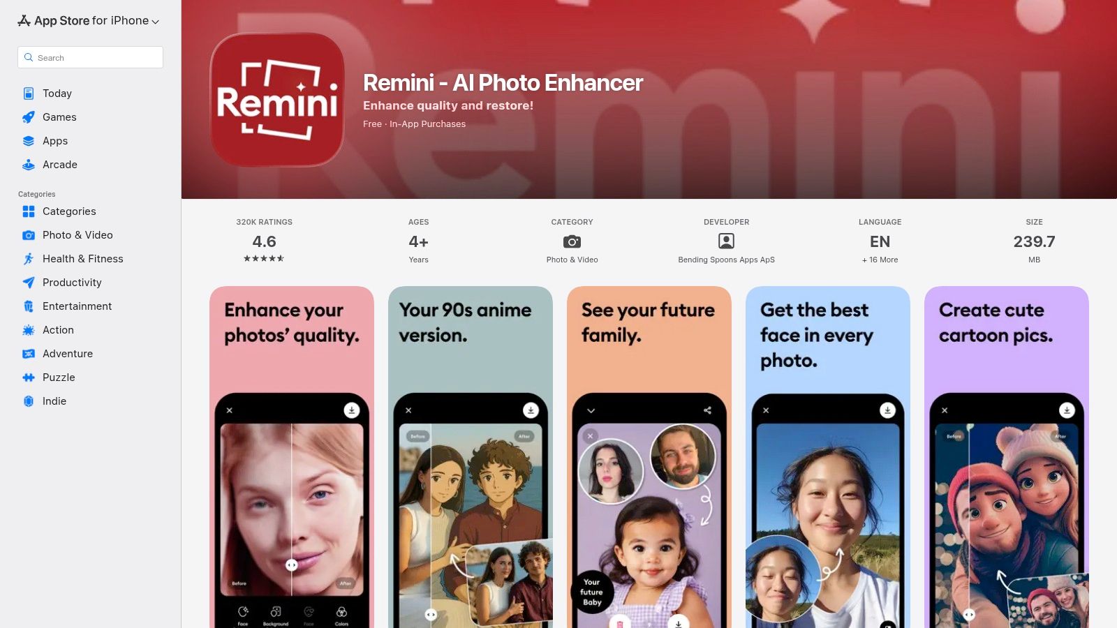 Remini (mobile app)