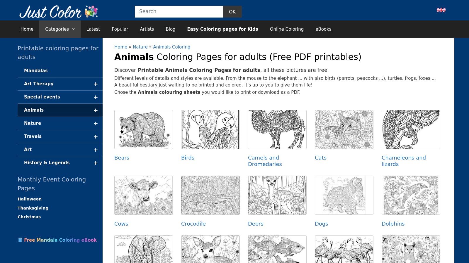 Just Color / Just Color eBooks