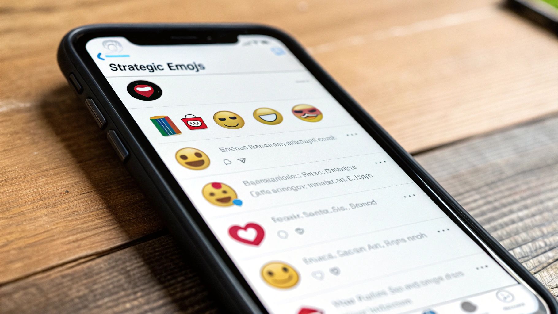 Strategic Emoji Usage