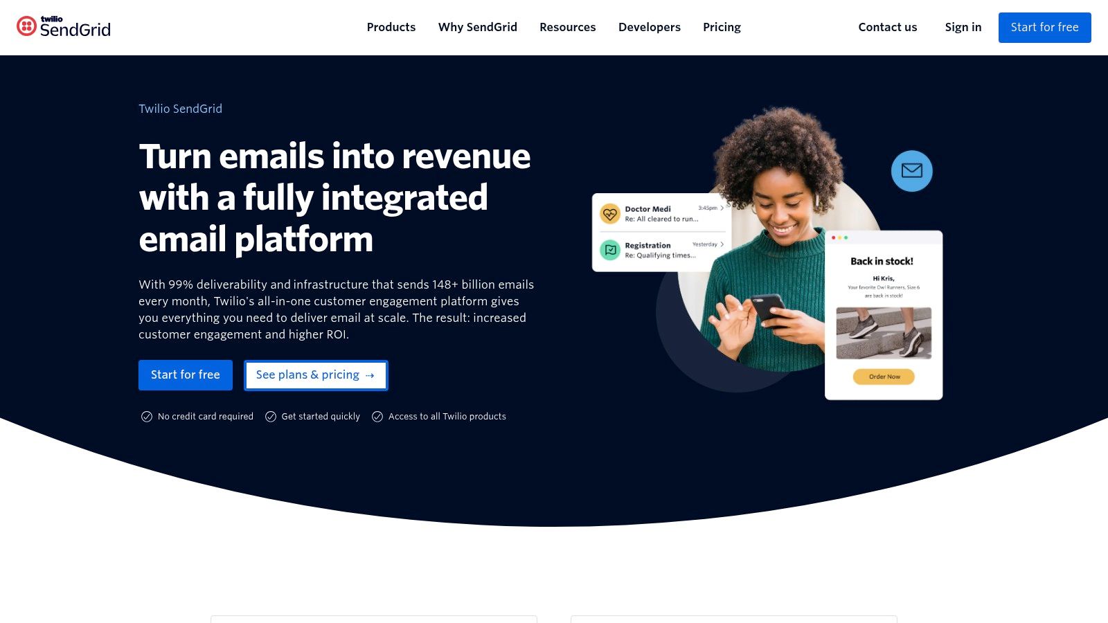 Twilio SendGrid – Marketing Campaigns