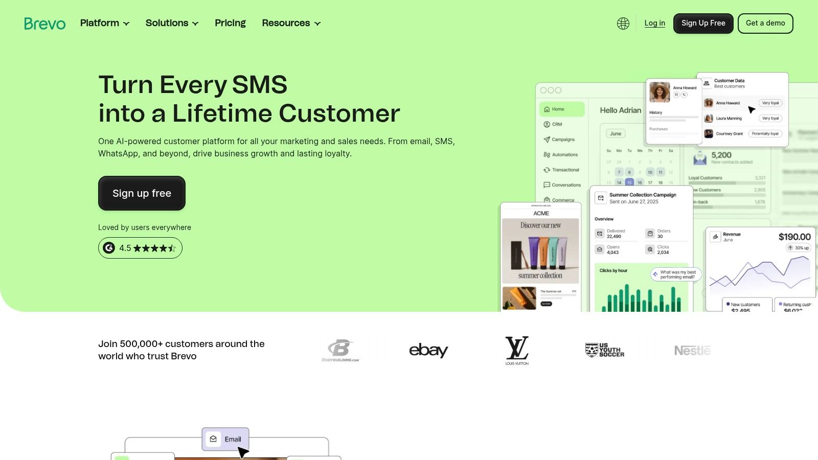 Brevo (formerly Sendinblue) + Brevo Sales Platform