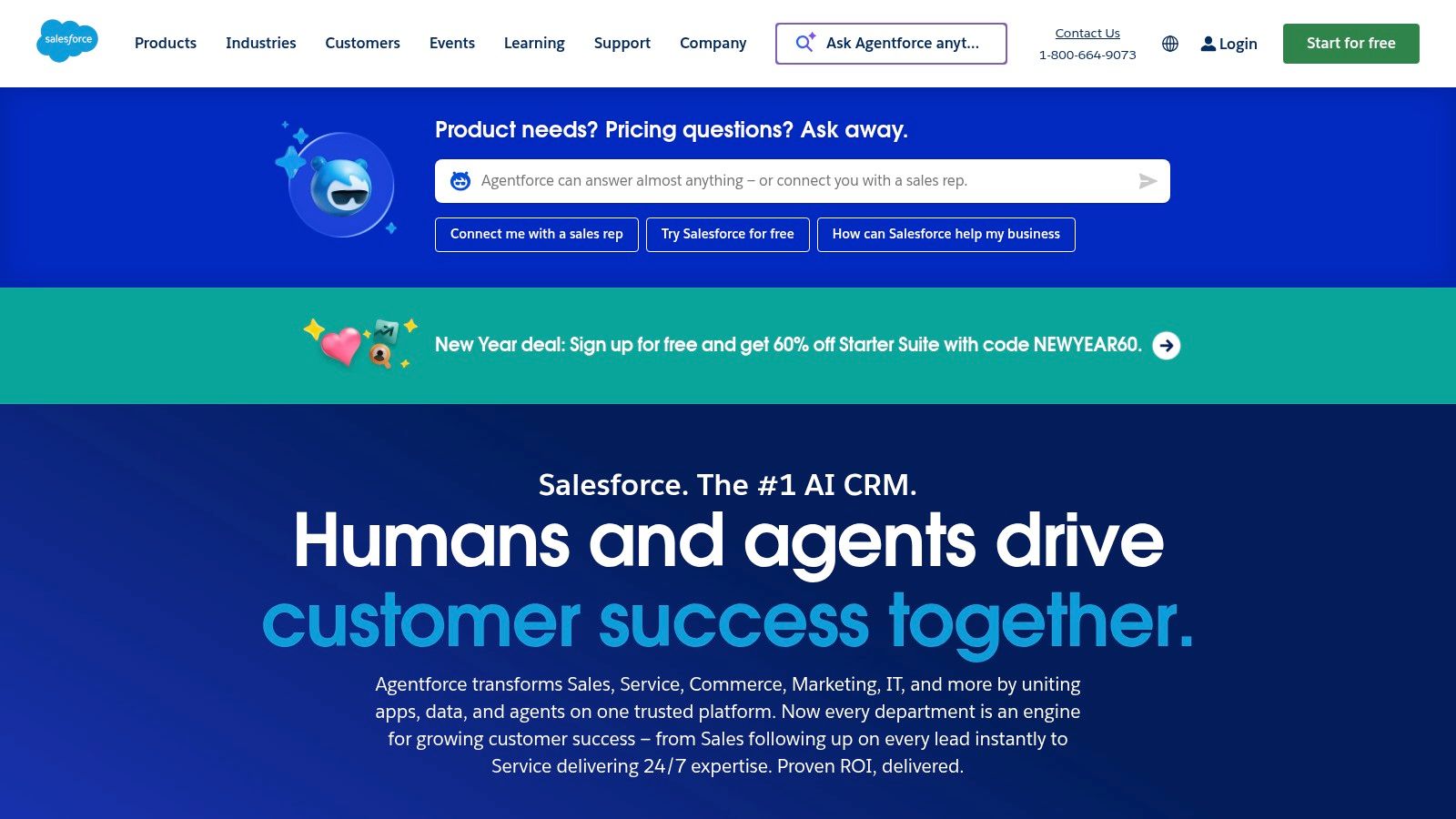 Salesforce (Starter/Pro Suite + Marketing Cloud)