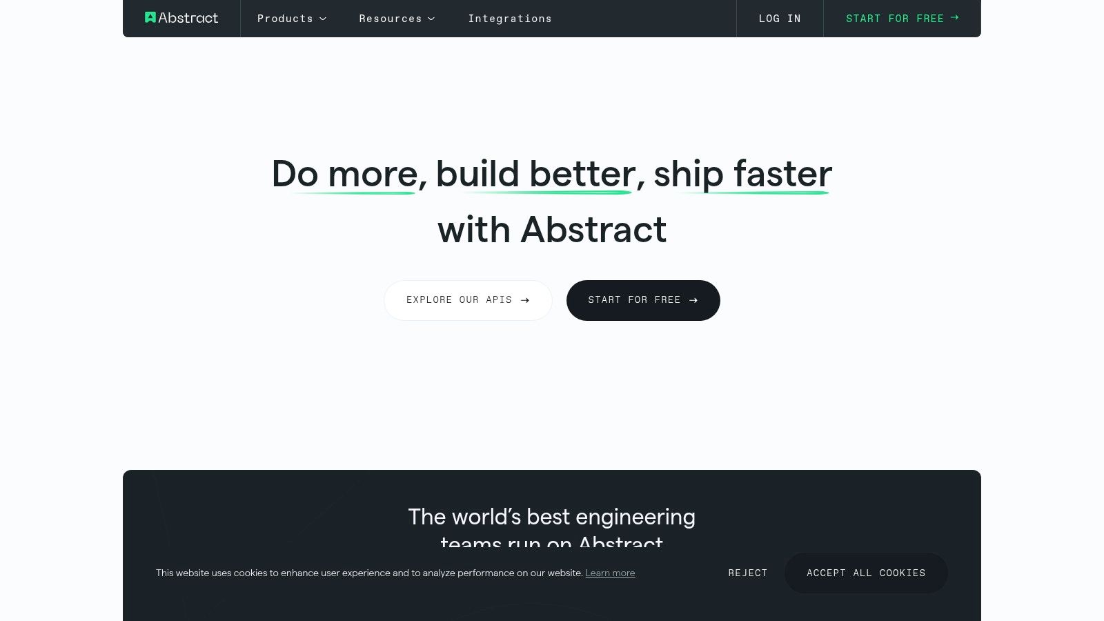 AbstractAPI Email Validation