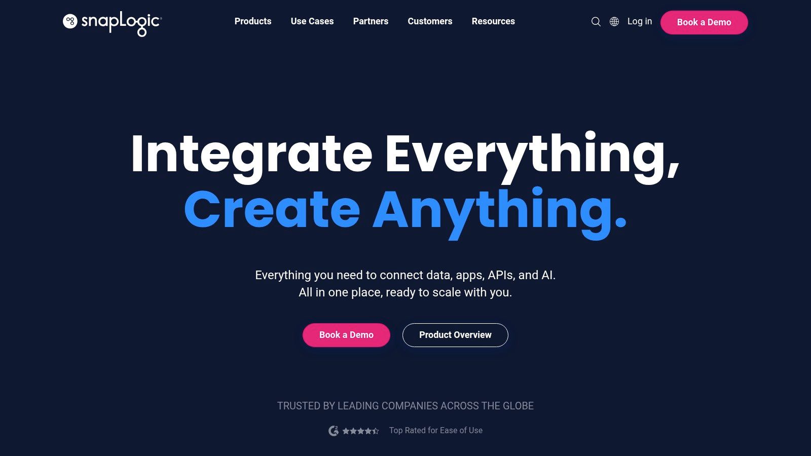 SnapLogic Intelligent Integration Platform