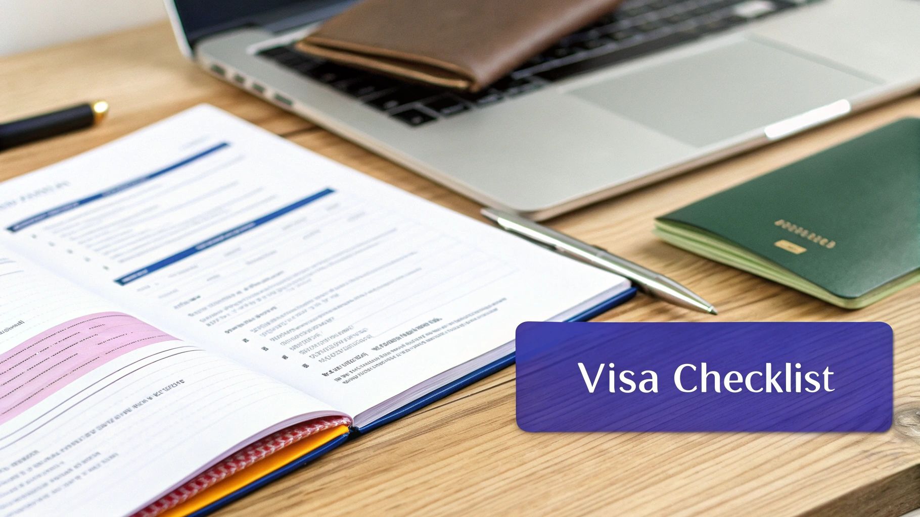 A person carefully writing a letter on a wooden desk with a laptop and a cup of coffee nearby.