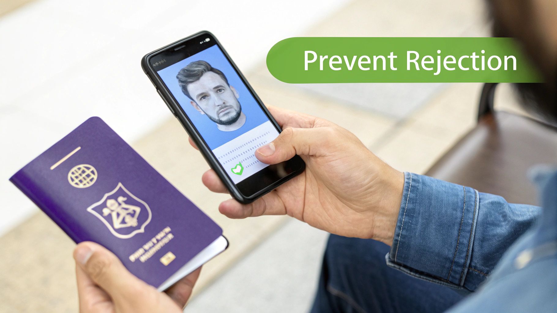 A person filling out an online form on a laptop, representing a UK ETA application.