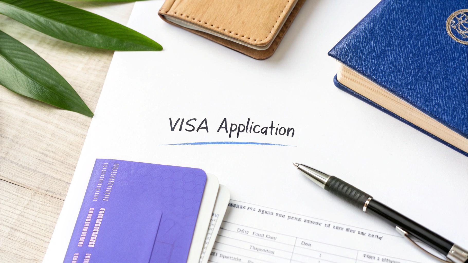 Writing Your Application Letter for Visa