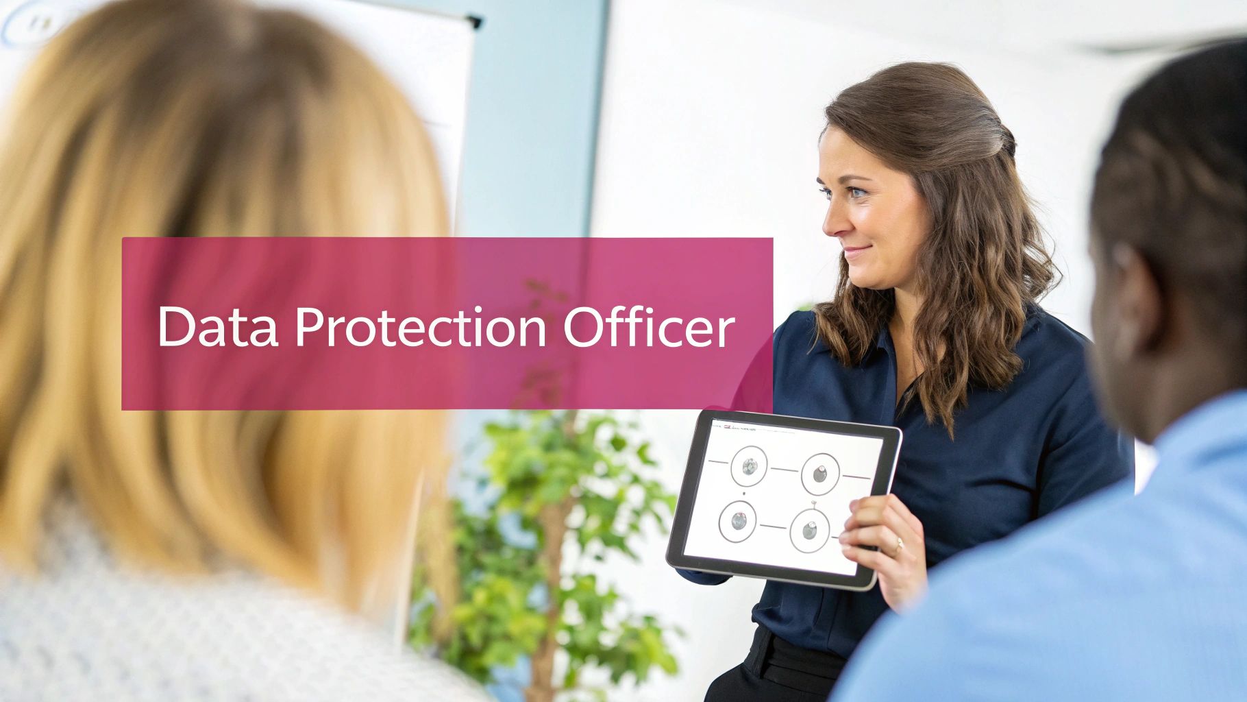 Data Protection Officer Responsibilities: A Practical Guide An It Professional Working At A Computer, Representing Data Protection Officer Responsibilities.