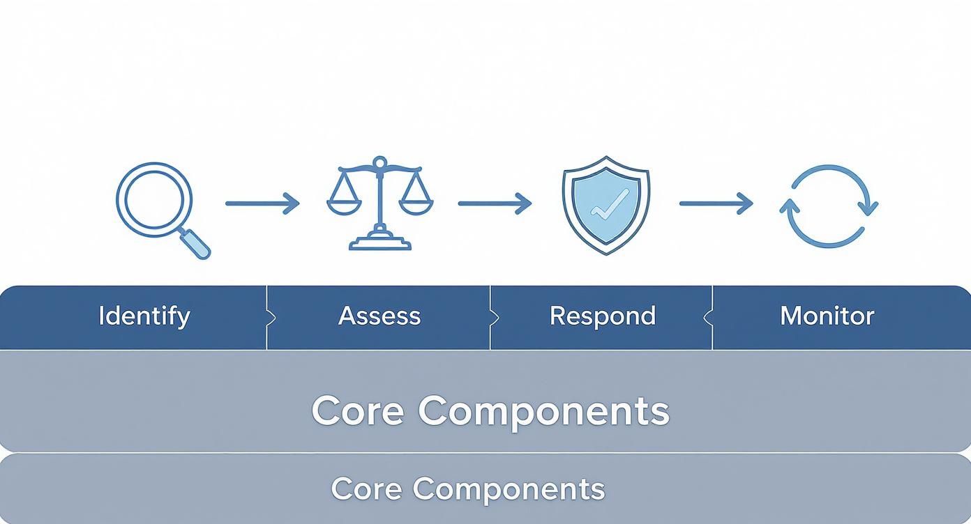 What Is Risk Management Framework: A Uk Guide To Resilience Infographic About What Is Risk Management Framework